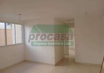 Apartamento com 2 quartos para alugar no tarumã-açu, manaus , 46 m2 por r$ 1.100