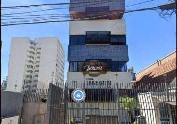 Studio para alugar, 29 m²,  semimobiliado, sol, perto sesc da esquina por r$ 2.010/mês - centro - curitiba/pr