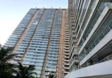 Apartamento para locação em praia grande, vista mar, 3 dormitórios, mirim r$5mil