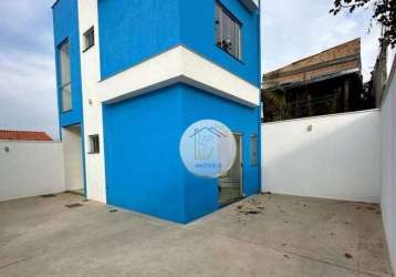 Casa com 2 dormitórios à venda, 60 m² por r$ 295.000,00 - santo antonio - sarzedo/mg