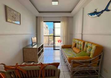 Apartamento com 2 dormitórios, 70 m² - venda por r$ 360.000,00 ou aluguel por r$ 3.000,00/mês - praia da enseada - guarujá/sp