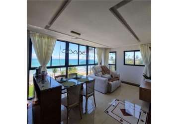 Apartamento de 1 quarto na beira-mar de porto de galinhas - frente mar - planejado e equipado!