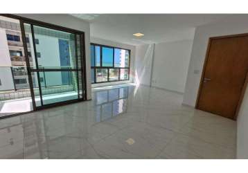 Apartamento no  pina | 126m² | 4 quartos | 2 vagas | vista mar | reformado