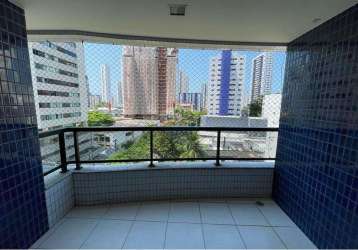 Apartamento para venda possui 113 metros quadrados com 3 quartos em boa viagem - recife - pe