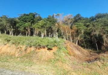 Terreno no bairro morro da bina, em biguaçu- sc