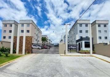 Apartamento com 02 quartos/dormitórios no bairro bom viver, em biguaçu- sc