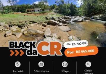 Black friday imobiliária: oportunidade imperdível - chácara em antônio carlos- sc