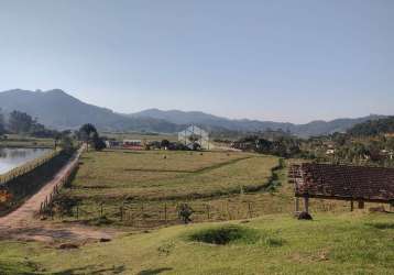 Terreno na área rural de biguaçu- sc