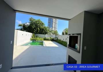 Casa com três quartos em porto belo sc