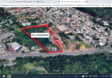 Canoas - oportunidade única - 5.603 m² - na av. santos ferreira. estuda contra propostas e permuta parcial.