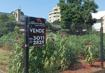 Terreno de esquina a venda no bairro universitário em lajeado/rs