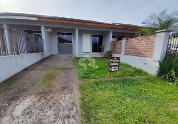 Casa geminada com 2 dormitórios a venda no bairro conventos em lajeado/rs