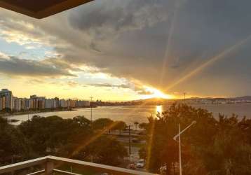 Apartamento com vista para o mar com 4 dormitórios e sendo 1 suíte a venda - agronômica, florianópolis sc