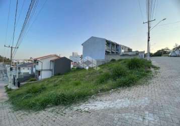 Terreno de esquina à venda no bairro potecas em são josé/sc