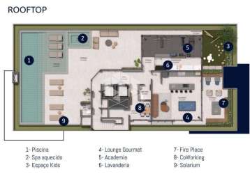 Apartamento com 2 dormitórios, sendo 1 suíte, terraço, hobby box e garagem