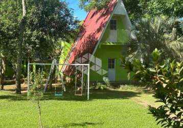 Linda chácara na lomba grande com cabana, açude ,piscina e muito natureza!