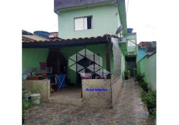 Vendo casa sobrado 125m² 3 dormitórios 1 vaga de garagem no jardim salete em taboão da serra - sp