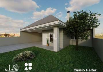 Casa em construção com 3 dormitórios em vera cruz