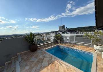 Cobertura com piscina próxima ao centro de santa cruz do sul