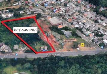 Canoas - oportunidade única - 5.603 m² - na av. santos ferreira. estuda contra propostas e permuta parcial.