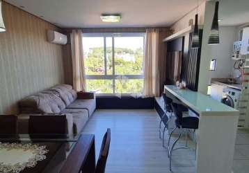 Apartamento semi mobiliado em ana rech