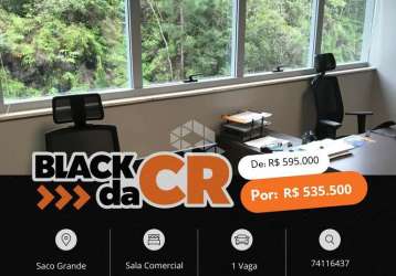 Sala comercial de 45m2, à venda no square sc por r$ 595.000 em florianópolis.