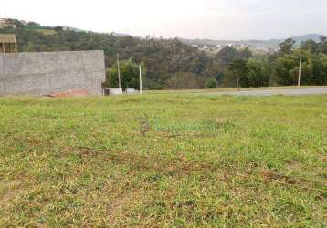 Terreno c/ frente p/ 2 ruas no condomínio campo de toscana