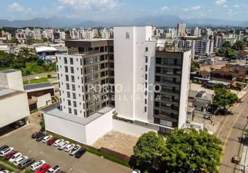 Loft, residencial studio h, bairro saguaçu, joinville-sc