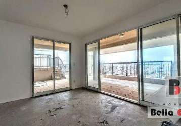 Penthouse com 4 dormitporios e 3 vagas, próximo ao metrô na vila prudente