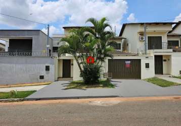 Casa em condomínio fechado com 3 quartos para alugar na getúlio vargas, parque anhangüera, goiânia por r$ 4.500