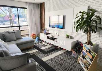 Apartamento lindo com 03 quartos e 01 vaga - rebouças