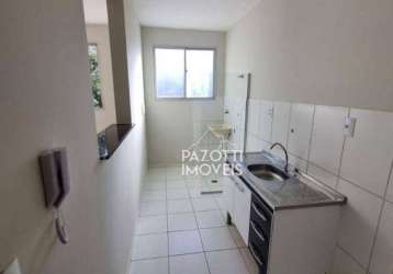 Apartamento com 2 dormitórios à venda, 46 m² por r$ 155.000 - parque são sebastião - ribeirão preto/sp