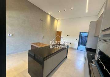 Casa com 4 dormitórios à venda, 99 m² por r$ 615.000,00 - jardim piratininga - franca/sp