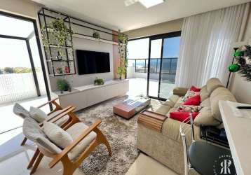 Apartamento 2 dormitórios com terraço com vista eterna para mar em tramandaí