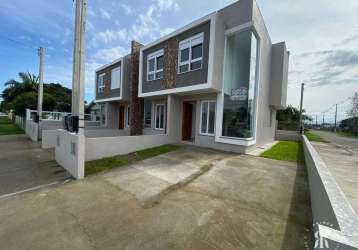 Duplex/geminado 2 dormitórios - bairro santa luzia em osório