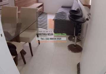 Apartamento para venda em macaé, são jose do barreto, 2 dormitórios, 1 banheiro, 1 vaga