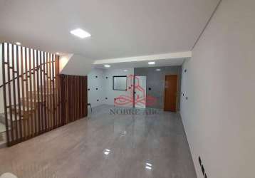 Sobrado com 3 dormitórios à venda, 100 m² por r$ 660.000,00 - jardim das maravilhas - santo andré/sp