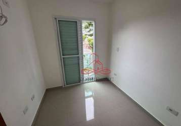 Cobertura com 2 dormitórios para alugar, 40 m² por r$ 1.795,00 - vila pires - santo andré/sp