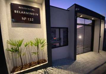 Casa com 2 dormitórios à venda, 82 m² por r$ 349.000,00 - vila pomar - mogi das cruzes/sp