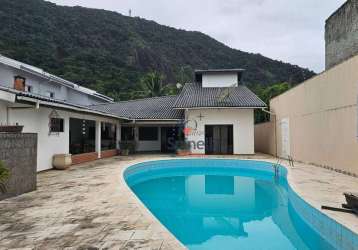 Casa com 3 dormitórios à venda, 329 m² por r$ 2.200.000,00 - sumaré - caraguatatuba/sp