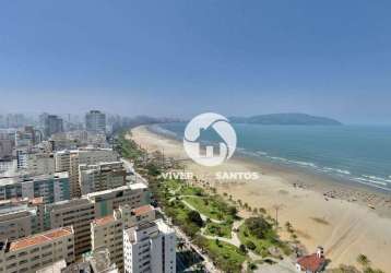 Apartamento com 1 dormitório à venda, 72 m² por r$ 1.555.000,00 - pompéia - santos/sp