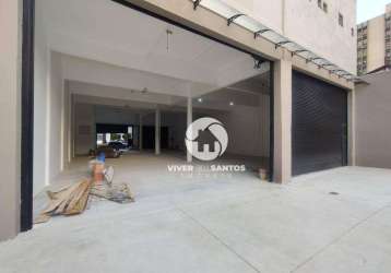 Ponto comercial 1.200m² em santos