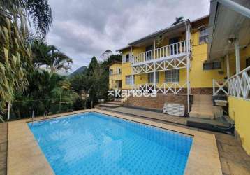 Casa com 5 dormitórios à venda, 150 m² por r$ 850.000,00 - araras - petrópolis/rj