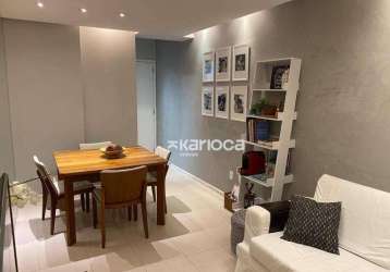 Apartamento com 3 dormitórios à venda, 78 m² por r$ 600.000 - rua francisco de paula, nº 526 - barra fun - rio de janeiro/rj