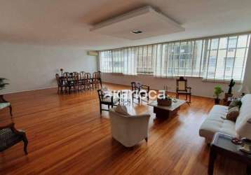 Apartamento com 4 dormitórios para alugar, 246 m² por r$ 16.115/mês - copacabana - rio de janeiro/rj