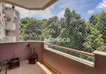 Apartamento com 3 dormitórios à venda, 74 m² por r$ 370.000,00 - freguesia (jacarepaguá) - rio de janeiro/rj