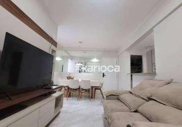 Apartamento com 2 dormitórios à venda, 78 m² por r$ 790.000,00 - barra da tijuca - rio de janeiro/rj