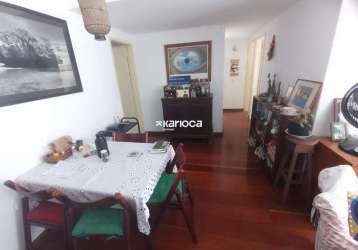 Apartamento com 3 dormitórios à venda, 88 m² por r$ 750.000,00 - laranjeiras - rio de janeiro/rj