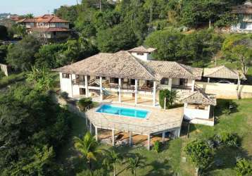 Casa em condomínio fechado com 5 quartos à venda na canto esquerdo de geribá, geribá, armação dos búzios por r$ 6.200.000