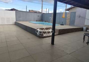 Casa com piscina + 6 kitnets á venda no bairro golfinho, caraguatatuba, litoral norte de são paulo